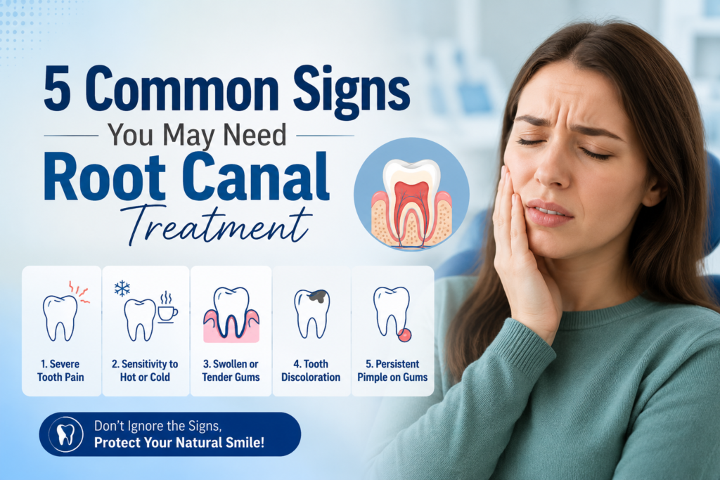 5 Common Signs You May Need Root Canal Treatment