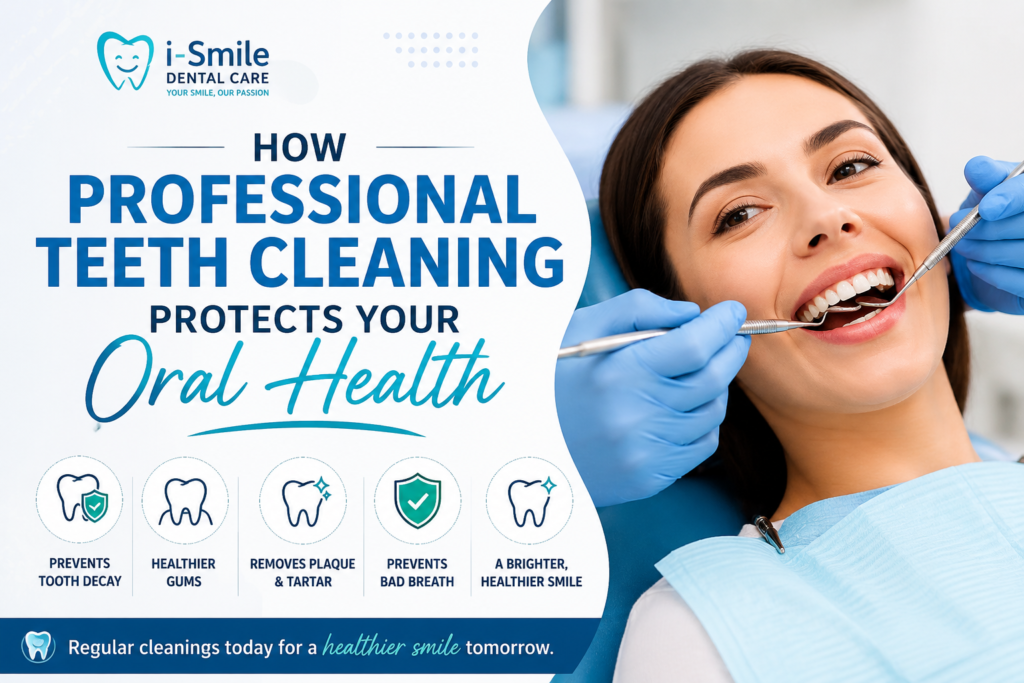How Professional Teeth Cleaning Protects Your Oral Health