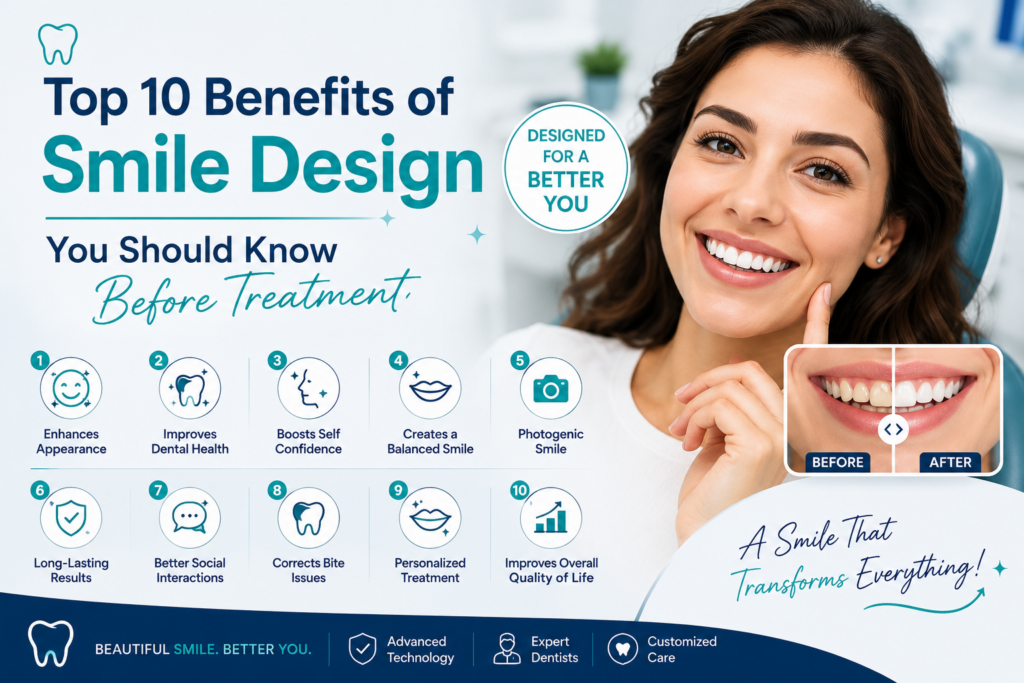 Top 10 Benefits of Smile Design You Should Know Before Treatment